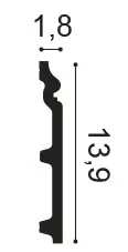 Podlahová lišta ORAC SX118
