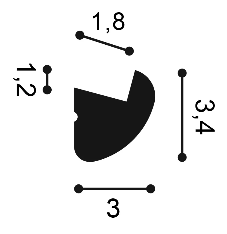 Osvětlovací lišta ORAC  CX188