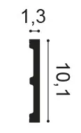 Podlahová lišta ORAC SX163-RAL9003