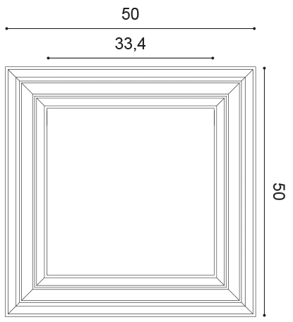 Nástěnný obklad ORAC W121