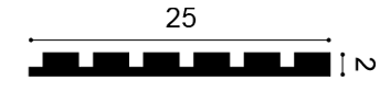 Nástěnný panel W111 BAR