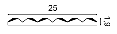 Nástěnný panel W112 RIDGE